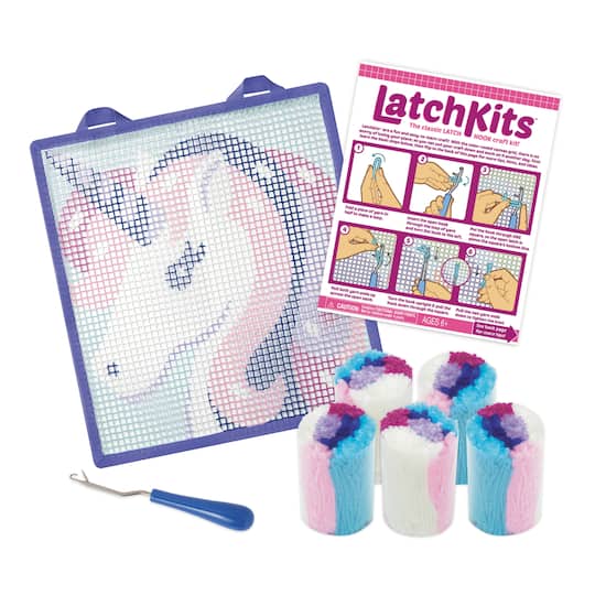 Kahootz Toys LatchKits Mini Rug Unicorn